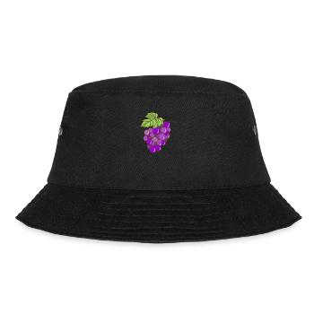 Grapes Grapes - Bucket Hat - black - Front - Lela (165cm)