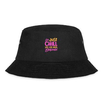 Hip Hop Rap Musik Rapper Hiphop Geschenk - Bucket Hat - Schwarz - Vorne - Lela (165cm)
