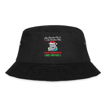 Oh Christmas Tree Your Ornaments Are History - Bucket Hat - black - Front - Lela (165cm)