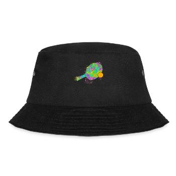 Table tennis colorful Table tennis bats - Bucket Hat - black - Front - Lela (165cm)