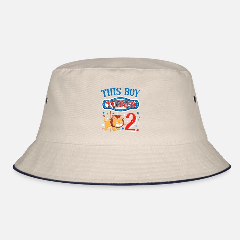 Carousel Birthday Party Lion This Boy Bucket Hat