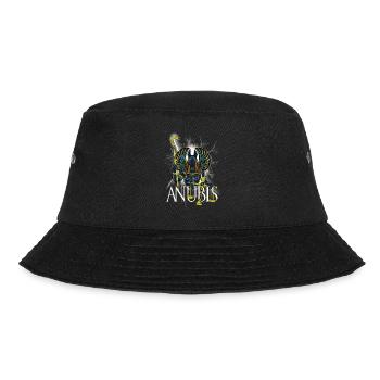 Anubis altägyptischer Gott Geschenk - Bucket Hat - Schwarz - Vorne - Lela (165cm)