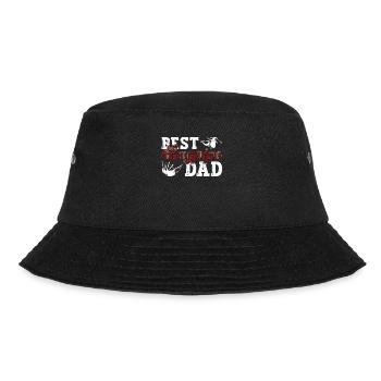 Bester Dudelsack-Vater - Dudelsack Schottische - Bucket Hat - Schwarz - Vorne - Lela (165cm)