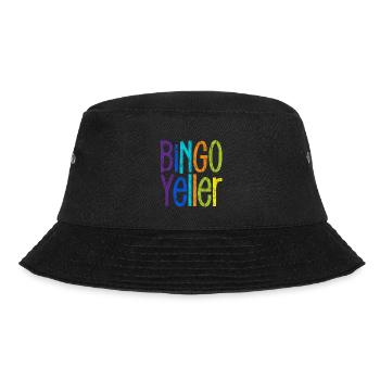Bingo Yeller 3 - Bucket Hat - Schwarz - Vorne - Lela (165cm)