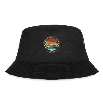 Freising Echte Legenden leben in Freisinger - Bucket Hat - Schwarz - Vorne - Lela (165cm)
