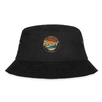 Erfurt Echte Legenden leben in Erfurter - Bucket Hat - Schwarz - Vorne - Lela (165cm)