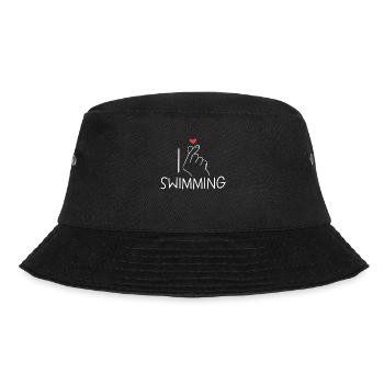 Natation scintillante J’adore nager - Bob - noir - Devant - Lela (165cm)