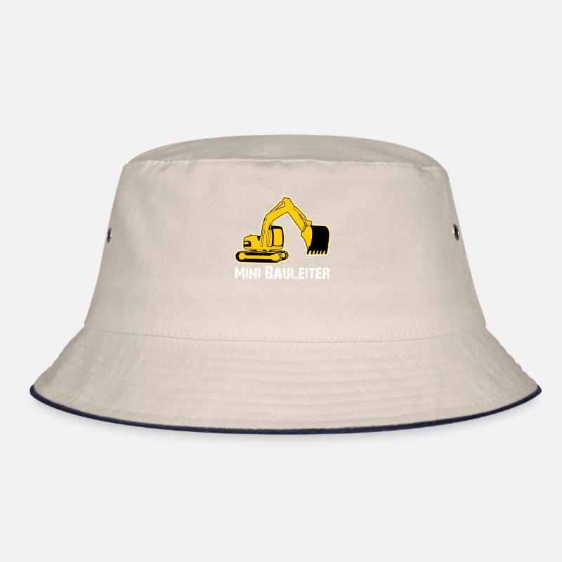 Bagger Bauleiter Baggerfahrer Baustelle Bucket Hat