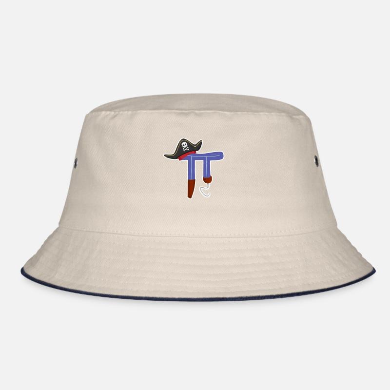 Pi Day Pirate Lovers Math Teacher Student Bucket Hat