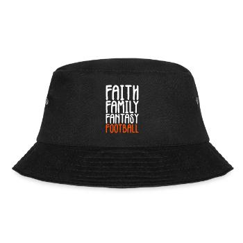 Faith Family Fantasy Football - Bucket Hat - black - Front - Lela (165cm)