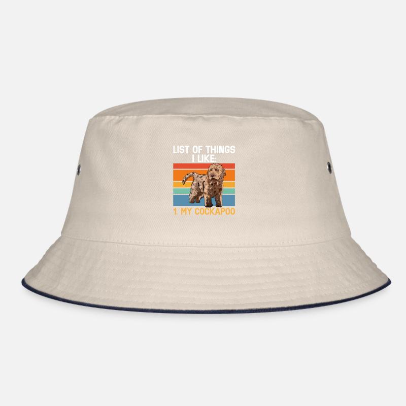 Cockapoo Dog Bucket Hat