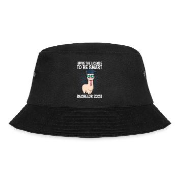 License for Klugsceiß Bachelor 2023 - Bucket Hat - black - Front - Lela (165cm)