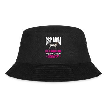 German Shorthair GSP Dog - Bucket Hat - black - Front - Lela (165cm)