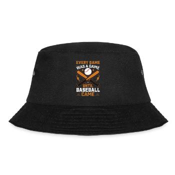 Jedes Spiel war ein Spiel, bis Baseball kam - - Bucket Hat - Schwarz - Vorne - Lela (165cm)