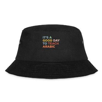 Teaching Arabic teachers - Bucket Hat - black - Front - Lela (165cm)