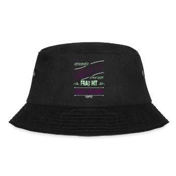 dogge aus dem weg donald  smylie cookies - Bucket Hat - Schwarz - Vorne - Lela (165cm)