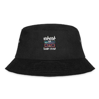 Hip Hop - Bucket Hat - Schwarz - Vorne - Lela (165cm)