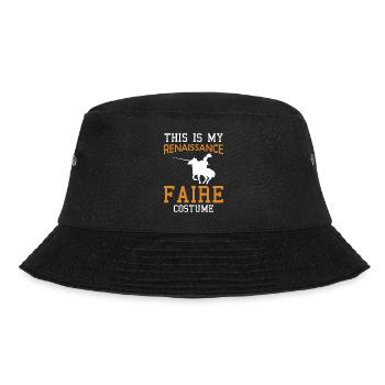 Ren Fair Saying Slogan This Is My Renaissance Fair - Bucket Hat - Schwarz - Vorne - Lela (165cm)