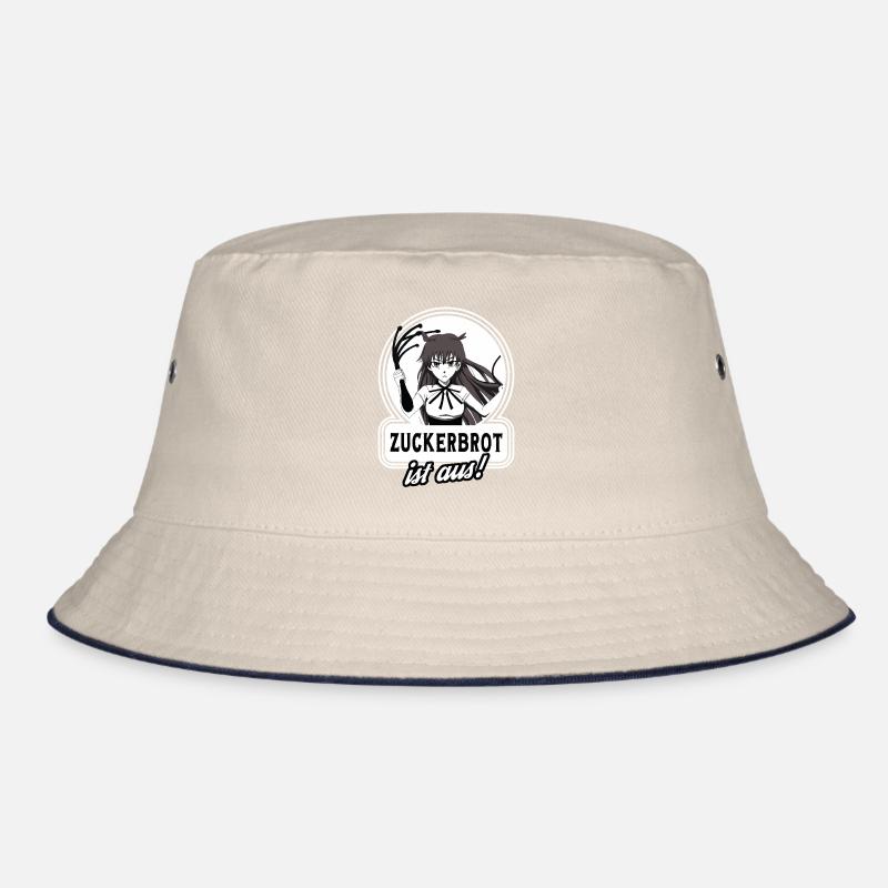 Anime Manga Mädchen mit Pferde-Peitsche, Bucket Hat