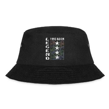 GEBURTSTAG LEGEND 1993 BORN - Bucket Hat - Schwarz - Vorne - Lela (165cm)