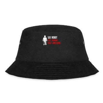 Beinprothese, Prothese, Amputierter, Amputation - Bucket Hat - Schwarz - Vorne - Lela (165cm)