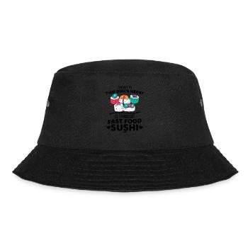 Sushi Fast Food - Bucket Hat - Schwarz - Vorne - Lela (165cm)