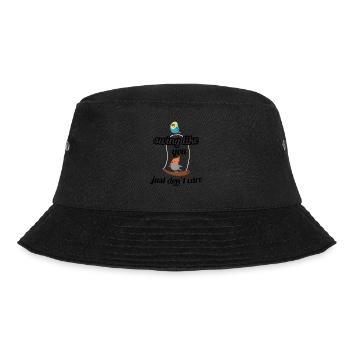 Vogelschaukel Vogelkäfig Kinder - Bucket Hat - Schwarz - Vorne - Lela (165cm)