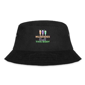 I love Milkshakes Milkshake Gift - Bucket Hat - black - Front - Lela (165cm)