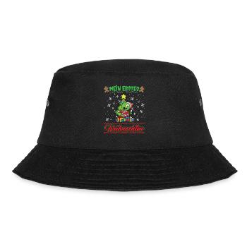 Mein Erstes Weihnachten Baby 1 Jahr Heilig Abend - Bucket Hat - Schwarz - Vorne - Lela (165cm)