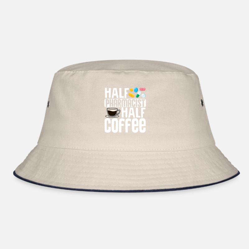 Pharmacist Pharmacy technician Half pharmacist Bucket Hat