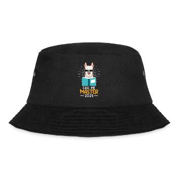 Master's Degree 2023 Call Me Master - Bucket Hat - black - Front - Lela (165cm)