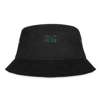 Schulkind 2023 Mädchen Einschulung Erstklässler - Bucket Hat - Schwarz - Vorne - Lela (165cm)