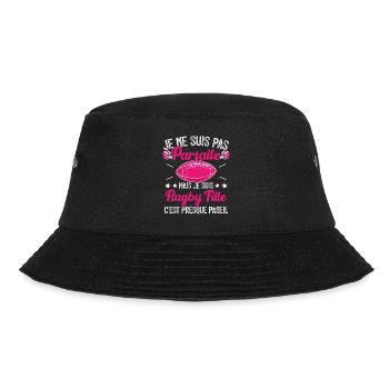 Rugby Femme Fille Cadeau Joueur De Rugby - Bob - noir - Devant - Lela (165cm)