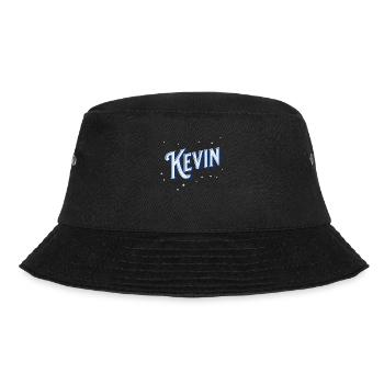 Kevin's name personalized - Bucket Hat - black - Front - Lela (165cm)