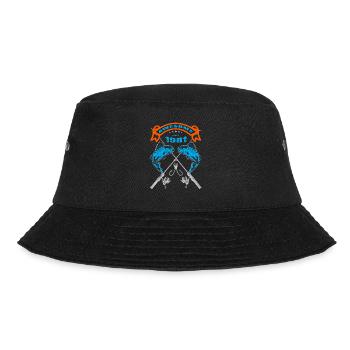 Awesome since 1981. Angel, Angler Geburtstag - Bucket Hat - Schwarz - Vorne - Lela (165cm)