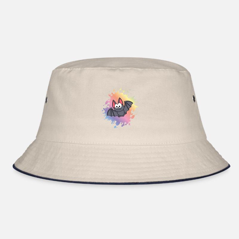 Fledermaus Comic Tier Bucket Hat