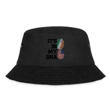 Irland Irisch Irische Wurzeln Geschenk - Bucket Hat - Schwarz - Vorne - Lela (165cm)