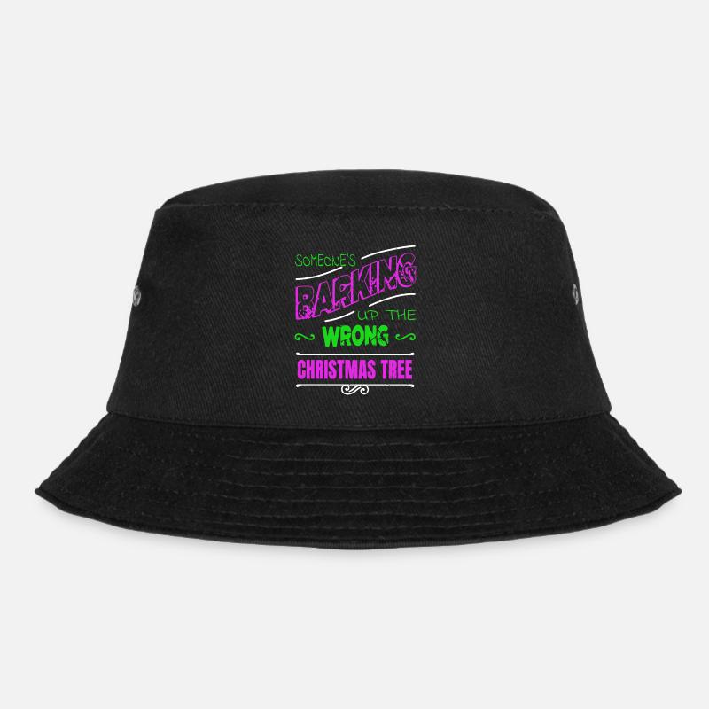 beagle lover gift funny christmas dog breed - Bucket Hat - Schwarz