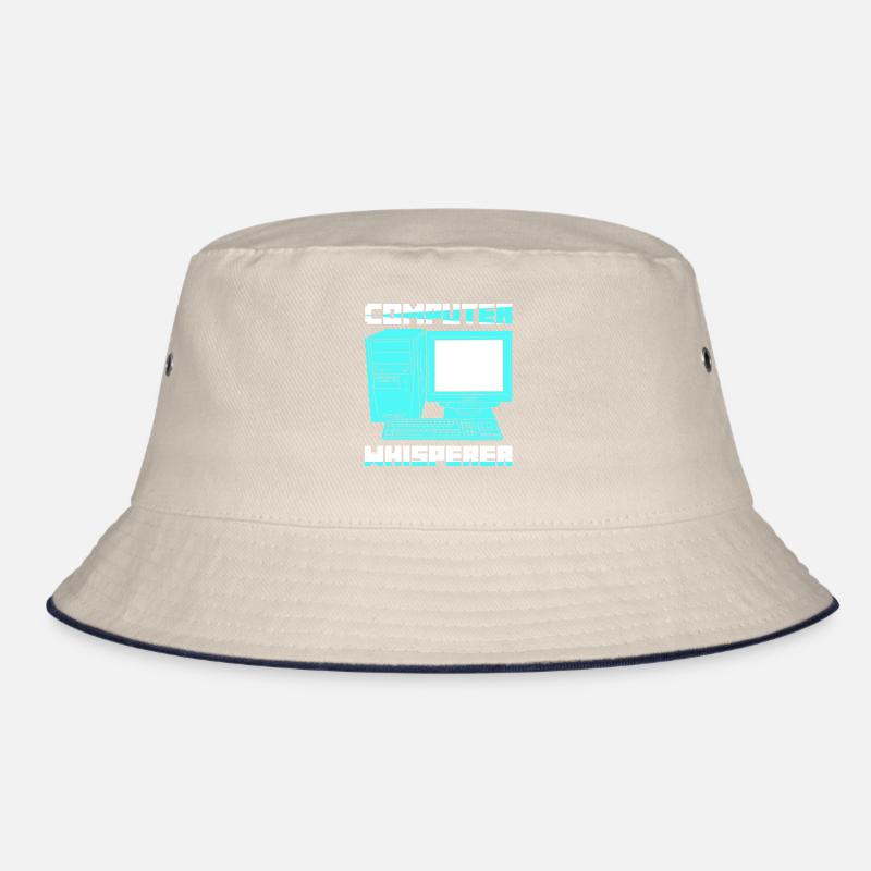 Computer Whisperer Software Coding Bucket Hat