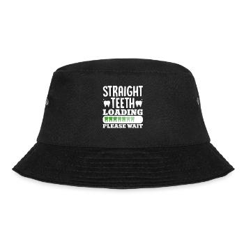 Load straight teeth Please wait Orthodontist Ki - Bucket Hat - black - Front - Lela (165cm)