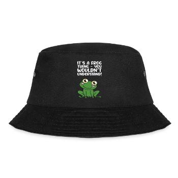 Une grenouille que vous ne comprendriez pas - Bob - noir - Devant - Lela (165cm)