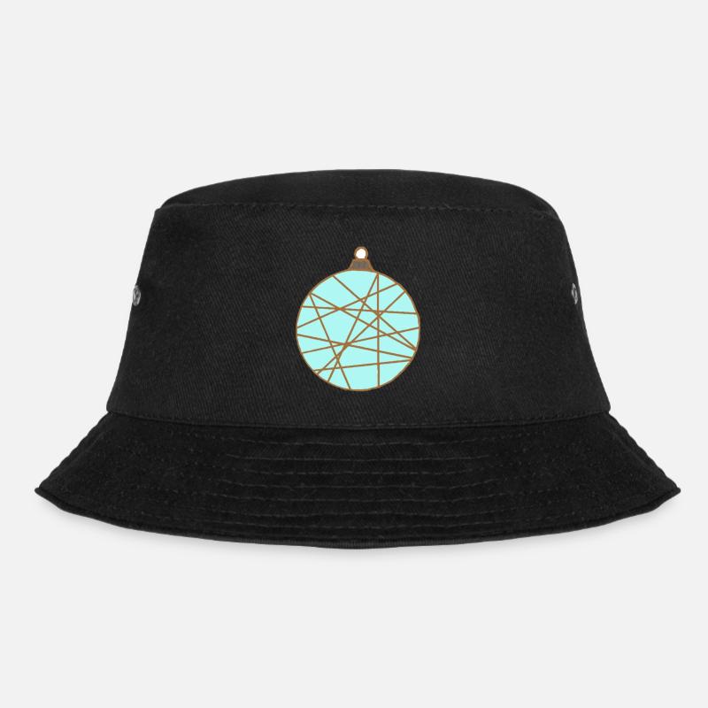 Christbaumkugel - Bucket Hat - Schwarz