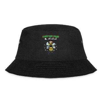 Christmas Squad X-Mas Animals Family Matching Xmas - Bucket Hat - black - Front - Lela (165cm)
