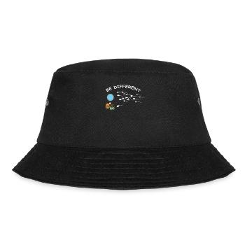 Hiking Accessories Wanderer Motif - Bucket Hat - black - Front - Lela (165cm)