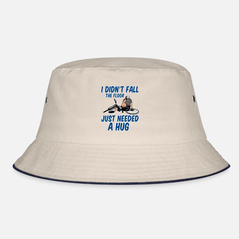 I Didn't Fall, The Floor Just Needed A Hug 4 Bucket Hat