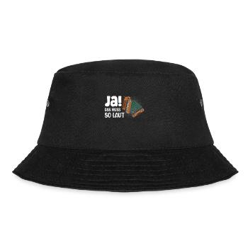 Steirische Harmonika Quetschn Ziachorgel - Bucket Hat - Schwarz - Vorne - Lela (165cm)