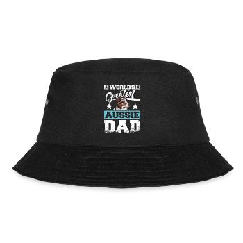 World's greatest Aussie dad - Bucket Hat - black - Front - Lela (165cm)