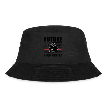 Feuer Feuerwehr Feuerwehr Geschenk - Bucket Hat - Schwarz - Vorne - Lela (165cm)