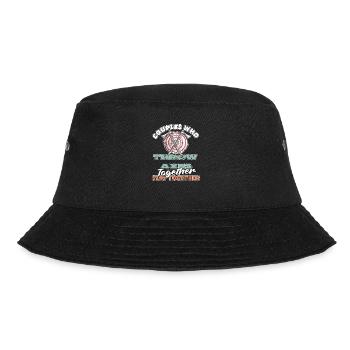 Axe Throwing Axe Thrower Pair - Bucket Hat - black - Front - Lela (165cm)