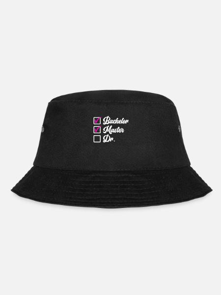Bachelor's degree Master's degree Doctorate - Bucket Hat - black